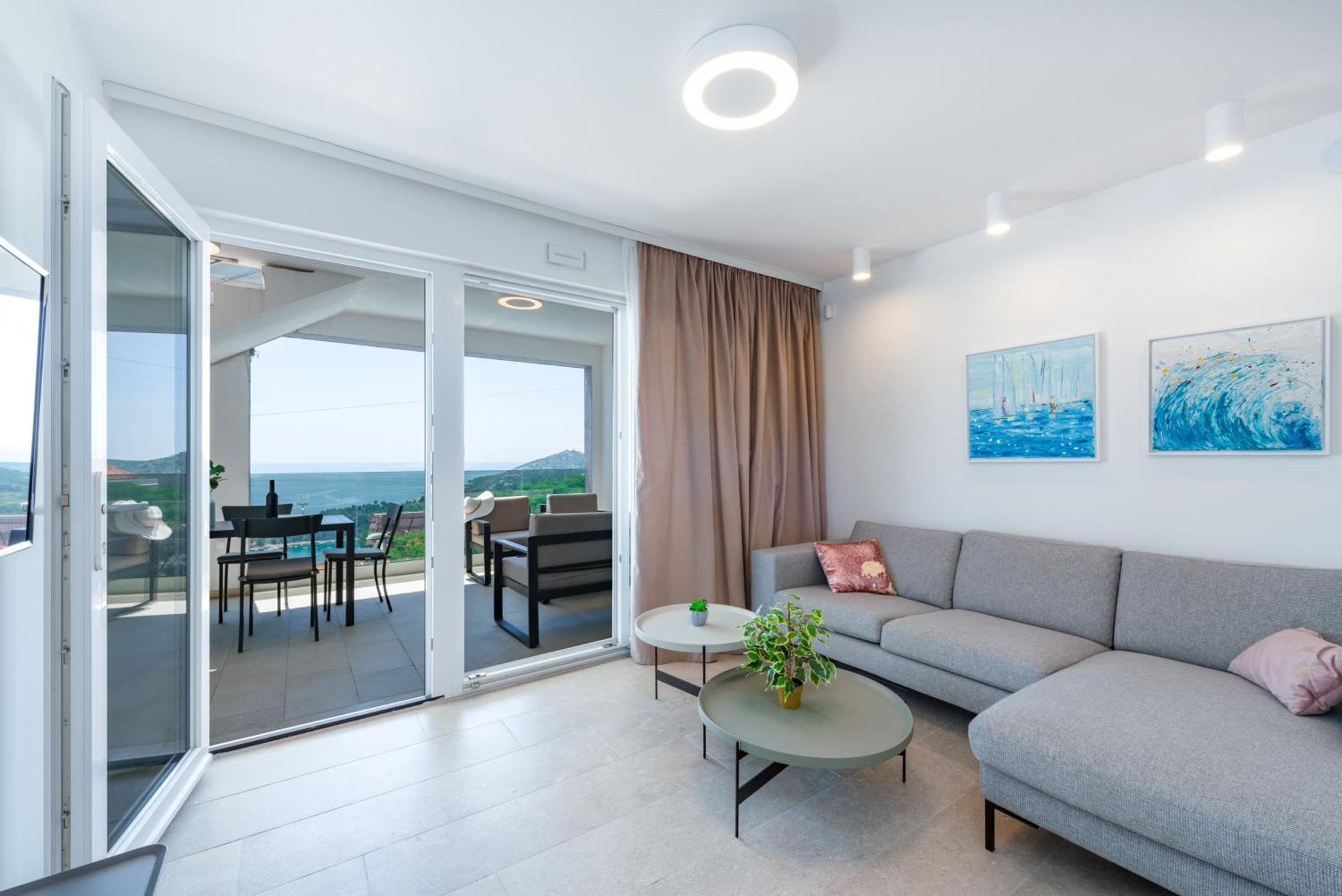 Apartments Villa Poco Loco Mlini Szoba fotó